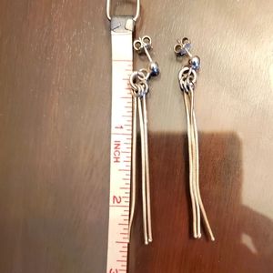 Sterling silver earrings